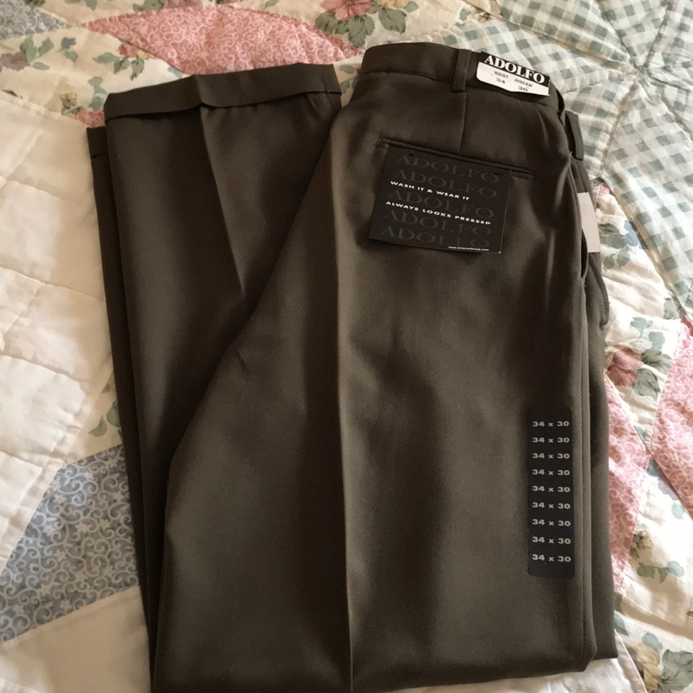 Adolfo men’s dress pants 34x30